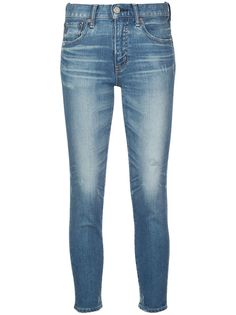 Moussy Vintage укороченные джинсы скинни
