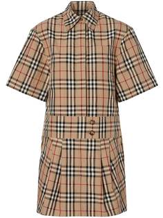 Burberry Vintage Check shirt dress