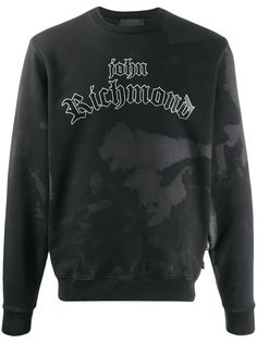 John Richmond relaxed-fit logo print sweatshirt