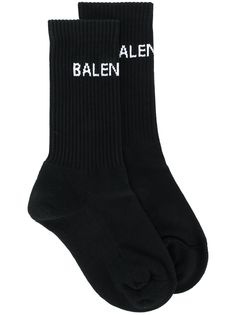 Balenciaga logo knit socks