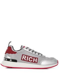 John Richmond panelled logo sneakers