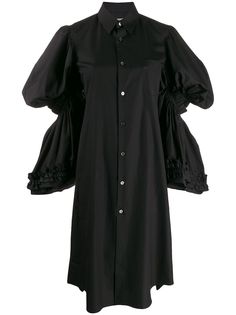 Comme Des Garçons tiered-sleeve shirt dress