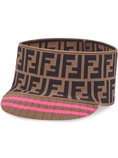 Fendi Zucca monogram wide band cap