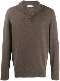 Hackett MYF cashmere zip-up sweatshirt