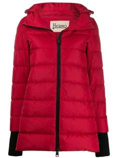 Herno hooded puffer jacket