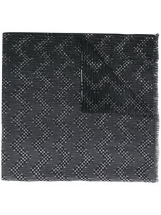 Missoni jacquard zig zag scarf