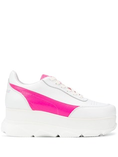 Joshua Sanders Zenith wedge lace-up sneakers