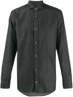 Z Zegna regular-fit plain shirt