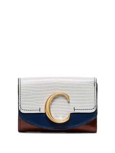 Chloé crocodile effect wallet