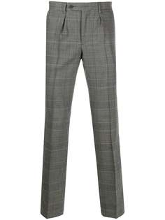 Hackett check tailored trousers
