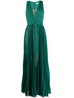 Elisabetta Franchi pleated long dress