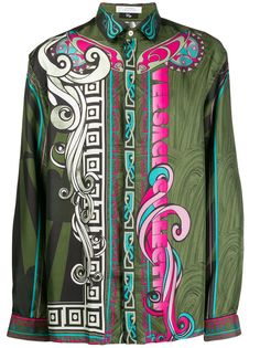 Versace Collection signature print shirt