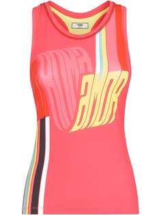 Fendi Roma Amor print vest