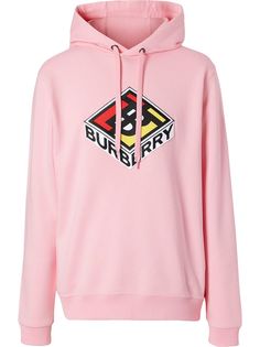 Burberry logo graphic hoodie