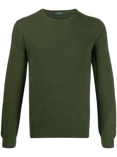 Zanone ribbed round-crew jumper