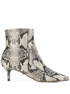 Schutz Bettie snakeskin ankle boots