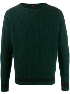 MP Massimo Piombo honeycomb knit jumper