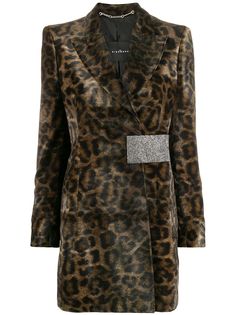 John Richmond leopard print blazer