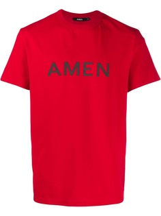 Amen футболка с логотипом Amen.