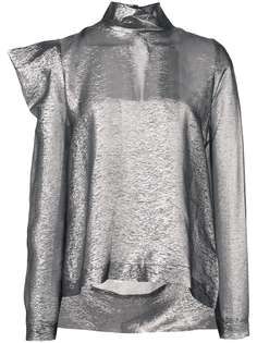 Dice Kayek structured shoulders blouse