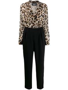 Boutique Moschino leopard top jumpsuit