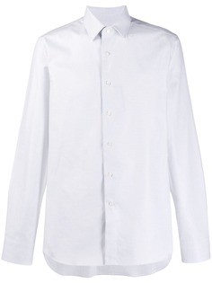 Canali long-sleeve fitted shirt