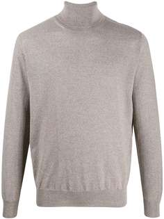 Canali turtle-neck fitted top