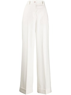 Pt01 flared tailored trousers