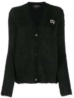 Rochas embellished monogram cardigan