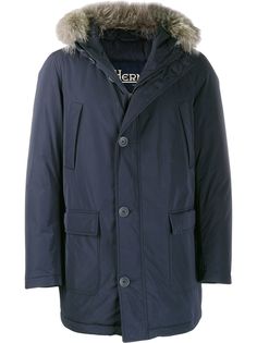 Herno fur-trimmed hood jacket