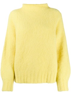 Equipment slub knit jumper