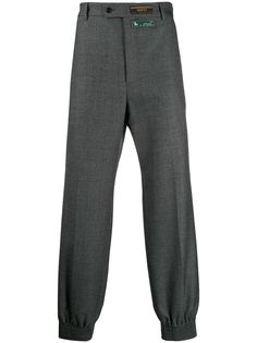 Gucci elasticated cuff trousers
