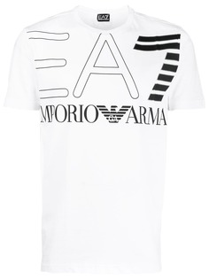 Ea7 Emporio Armani футболка с логотипом