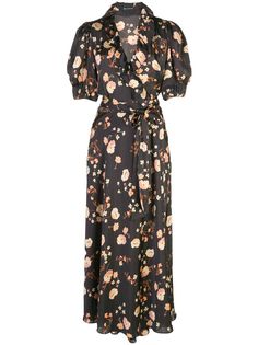 Jill Jill Stuart платье с запахом и цветочным принтом