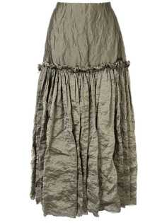 Kitx ruffle-trimmed skirt