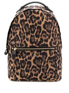 Michael Michael Kors Kelsey large leopard backpack