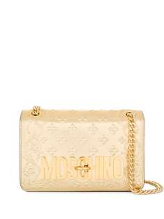 Moschino embossed shoulder bag