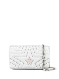 Stella McCartney quilted star cross-body bag