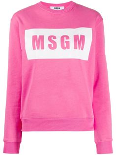 MSGM толстовка с логотипом