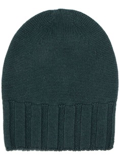 Drumohr cashmere knitted beanie hat