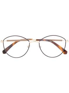 Calvin Klein Jeans round frame tortoise-shell glasses