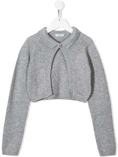 Monnalisa collared cardigan