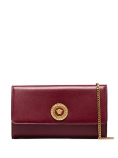 Versace logo clutch bag