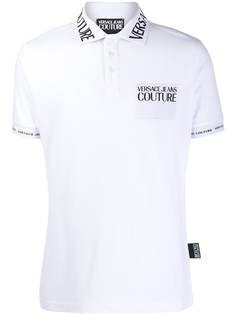 Versace Jeans Couture logo printed polo shirt