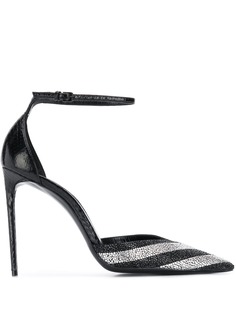 Saint Laurent туфли-лодочки Zoe 115 с заостренным носком