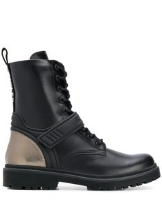 Moncler Calypso lace-up combat boots