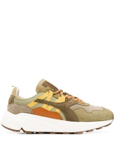 Diadora contrast panel low-top sneakers