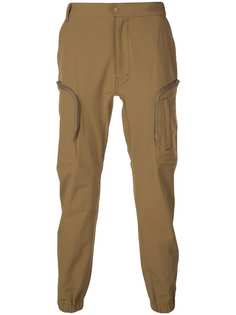 White Mountaineering tapered-leg cargo trousers