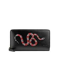 Gucci кошелек с принтом Kingsnake