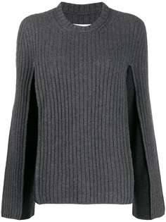 Maison Margiela two-toned ribbed jumper
